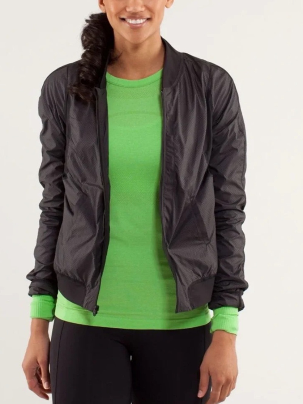 Lululemon Reversible Run: Two To Make It True Jacket Size 4 ~ Excellent